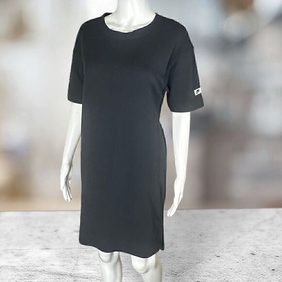 Nike Short Sleeve Sweatshirt Dress - Picture 1 of 5